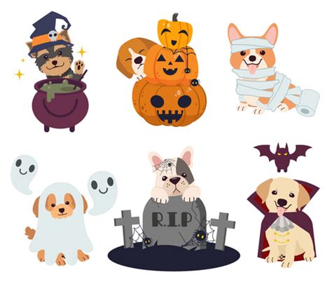Halloween Dog Vector Free Download