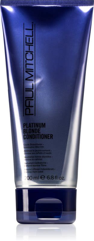 Paul Mitchell Blonde Platinum Blonde après shampoing hydratant pour cheveux blonds et méchés