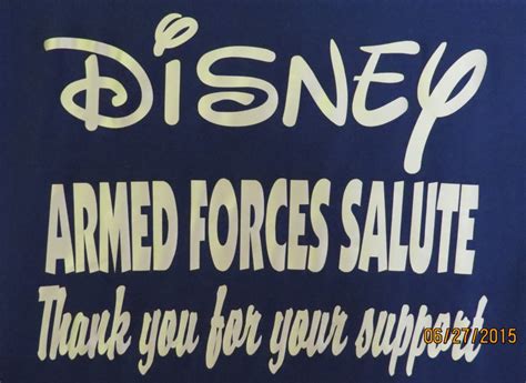 Disney Armed Forces Salute Announcement Tips From The Magical