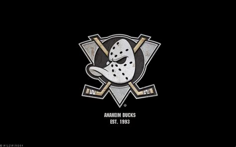 Anaheim Mighty Ducks - Metallic logo wallpaper by wildwing64 on DeviantArt