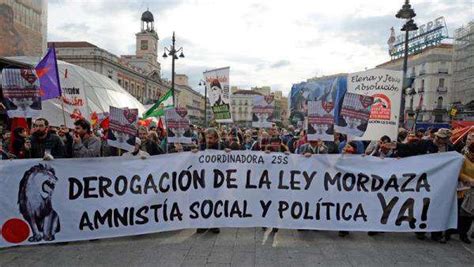 ¿la Reforma O Derogación De La Ley Mordaza Para Cuándo Nr