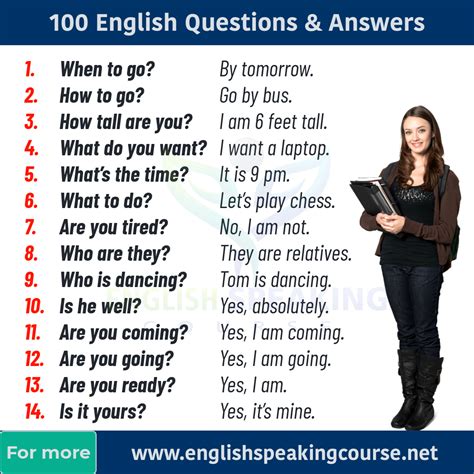 English Questions Answers Questions Answers