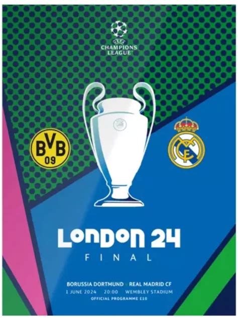 Wembley Uefa Champions League Final Borussia Dortmund V Real