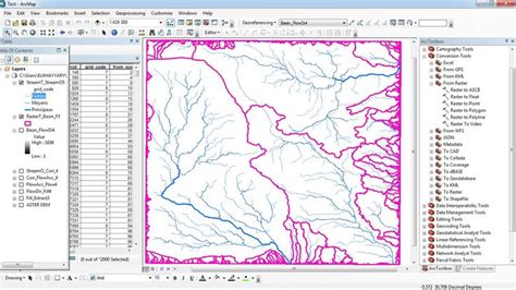 Watershed delineation from DEM by ModelBuilder in ArcGis