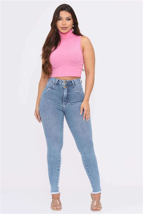 Cal A Jeans Feminina Cigarrete Hot