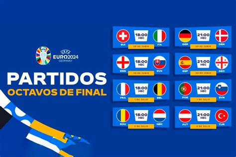 El Cuadro De Octavos De La Eurocopa Cruces Fechas Horarios Y