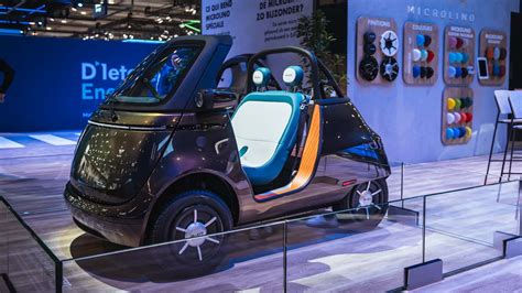 Как выглядит машина-пузырь без крыши: фото Microlino Spider - Hi-Tech Mail