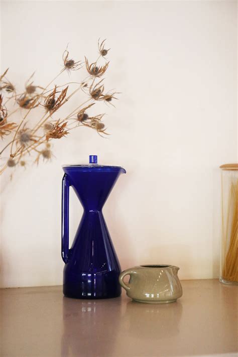 Pour Over Carafe Cobalt Acacia