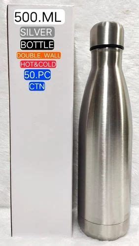 Stainless Steel Hot Cold Water Bottle 500 ML At 350 Piece In Mumbai ID 2851649221162