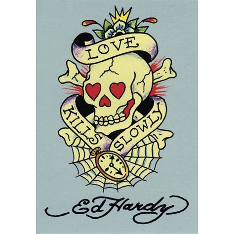 Ed Hardy Love Kills Slowly Postkarten Jetzt Im Shop Bestellen Close