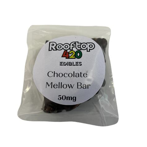 Chocolate Mellow Bar 50mg Rooftop 420 Cape Town