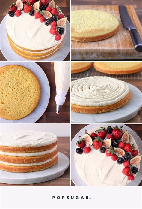 How To Make A Naked Cake Popsugar Food