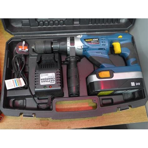 Workzone Cordless Drill W And Parkside Drill Body Only