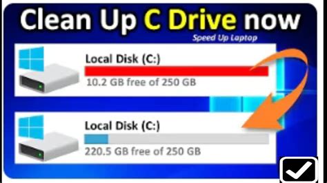 How To Clean C Drive In Windows Make Your Laptop Faster How To Free