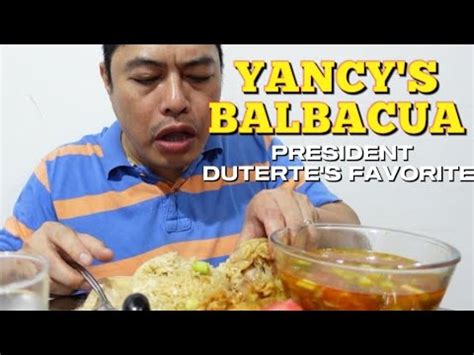 Yancy S Balbacua Balbacua Ang Favorite Ulam Ni President Rodrigo