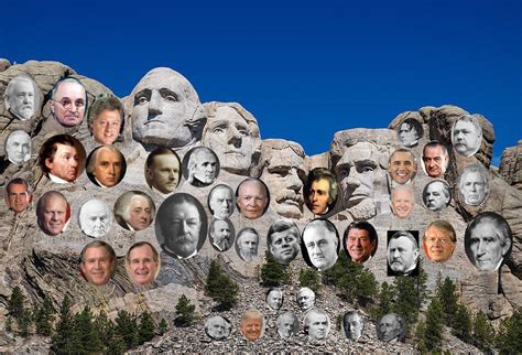 My Ideal Mount Rushmore With Every President Rpresidents