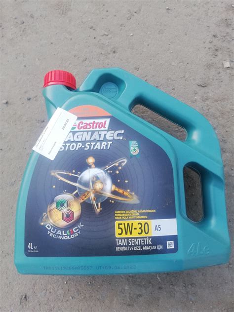 Моторное масло Castrol Magnatec Dualock 5W-30 A5 4 л 15CA3B — купить по ...
