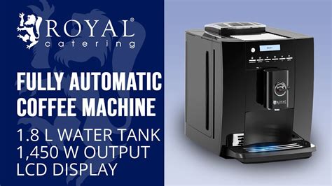 Fully Automatic Coffee Machine Royal Catering Rc Facm Product