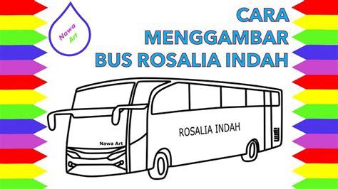 detail mewarnai bus pariwisata koleksi nomer