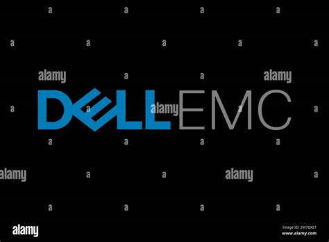 Dell EMC VMAX, Logo, Black background Stock Photo - Alamy