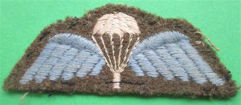 Wwii Period Parachute Qualification Wings In Raf Wings And Brevets
