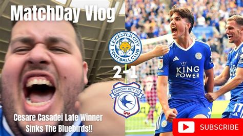 Cesare Casadei Late Winner Sinks The Bluebirds Leicester City 2 1