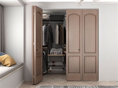 Calhome 72 in. Interior Steel Sliding Bifold Door Track and Hardware