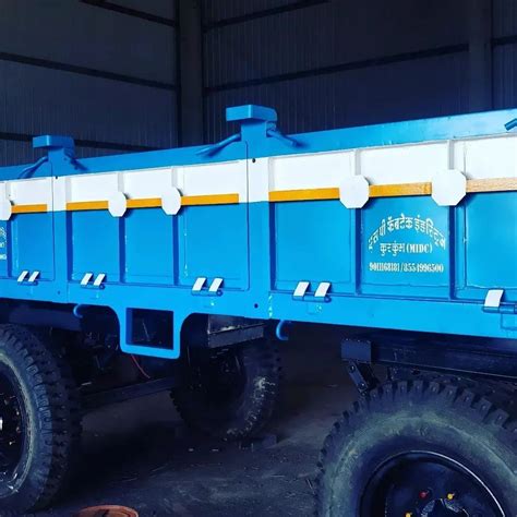 Mild Steel Tractor Trailer Body 12 Wheeler At ₹ 650000piece In Pune