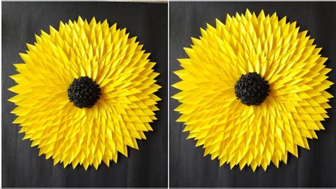 Easy Wall Hanging Beutiful Sunflower Wall Hanging Room Decoration DIY