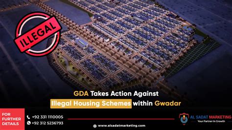 Gda Takes Action Against Illegal Housing Schemes Within Gwadar