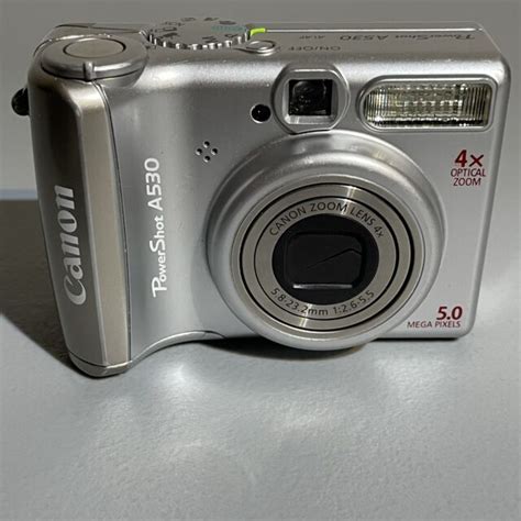 Canon PowerShot A530 5.0MP Digital Camera - Silver (SELPHY CP740 Combo ...