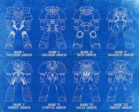 Warhammer 40k The Power Armor Of The Great Crusade Mkiii Power