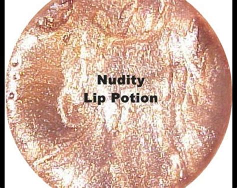 Nudity Lip Potion Lip Gloss Pots Shimmery Nude Full Size Etsy
