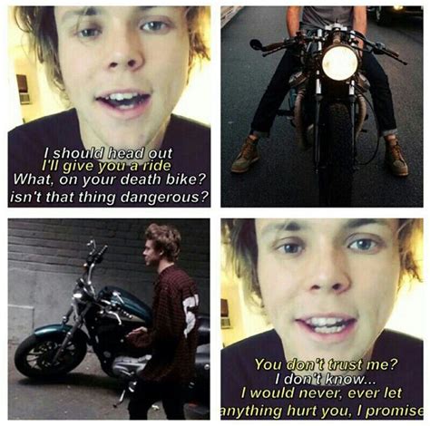 Imagine Biker Ashton 5sos 5sos Imagines 5 Seconds Of Summer Imagines