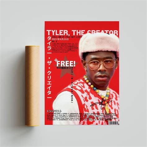 Tyler The Creator Poster Album Cover Music Wall Art Home Decor Etsy