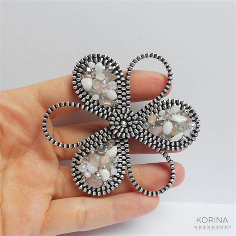 Broche de la flor de la flor-gran broche de flores-joyería de | Etsy ...