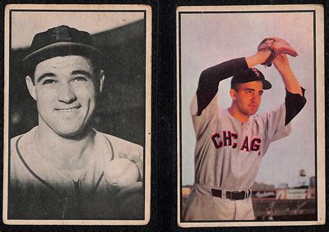 Lot Detail Lot Of 150 Different 1953 1956 Bowman And Topps Baseball