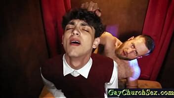 GayChurchSex Bear Priest Barebacks Teen Boy At Church XVIDEOS