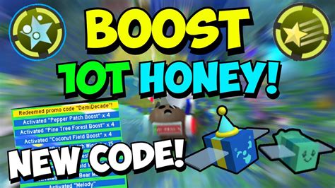 10 Trillion Boost As A Blue Hive New Code Roblox Bee Swarm