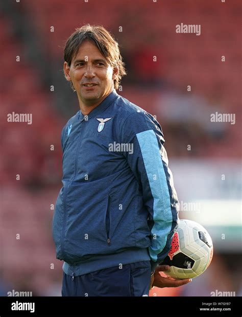 Lazio's head coach Simone Inzaghi Stock Photo - Alamy