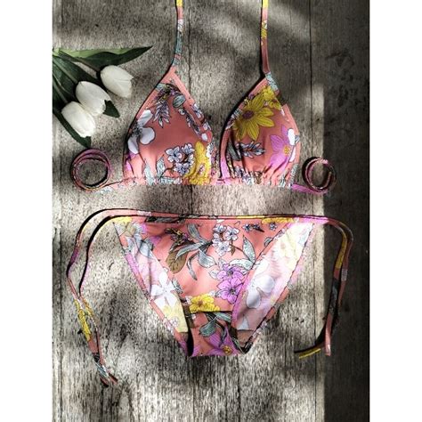 Jual Bikini Segitiga Motif Murah Shopee Indonesia