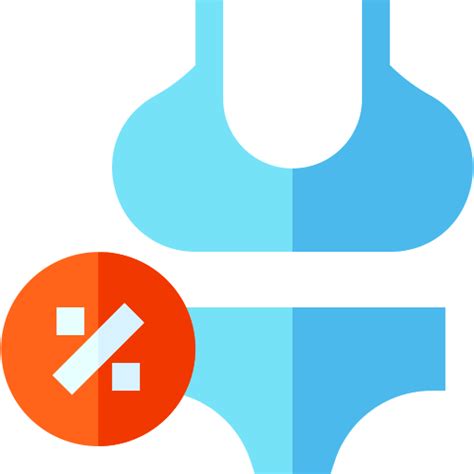 Bikini Basic Straight Flat Icon