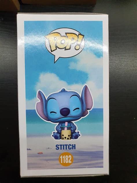 Funko Disney Lilo Stitch Pop Stitch With Boba Vinyl Figure Hot Topic Exclusive Preorder