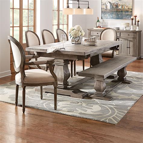 Home Decorators Collection Aldridge Extendable Dining Table Nb023ag