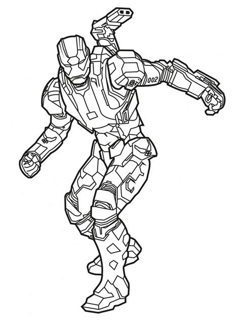 Printable War Machine Coloring Page The Best Porn Website