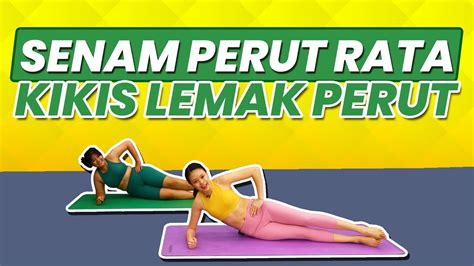 Senam Meratakan Perut Lemak Perut Terkikis Youtube