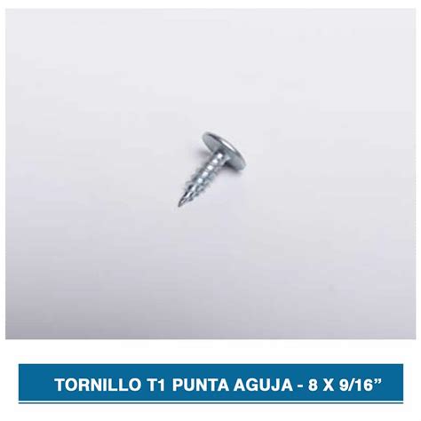 Tornillo T Punta Aguja X Tel Ab Construcciones S R L