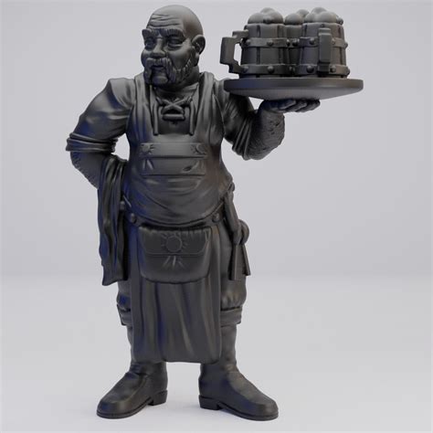 Hot Goblin バーテンダー フィギュア ホットゴブリン 酒場の主人 TRPG