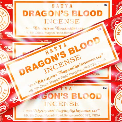 DRAGONS BLOOD SATYA INCENSE STICKS | PEACE LOVE CRYSTALS