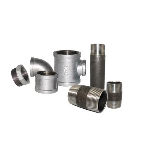 DIP Hot Galvanized Gi Plain End Elbow Malleable Cast Iron Pipe Fittings 90 Degree Band Equal